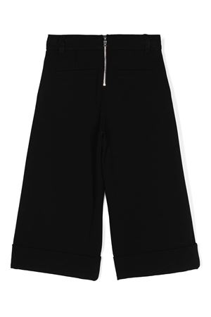 black viscose trousers BALMAIN PARIS KIDS | BV6C02J0371930AG